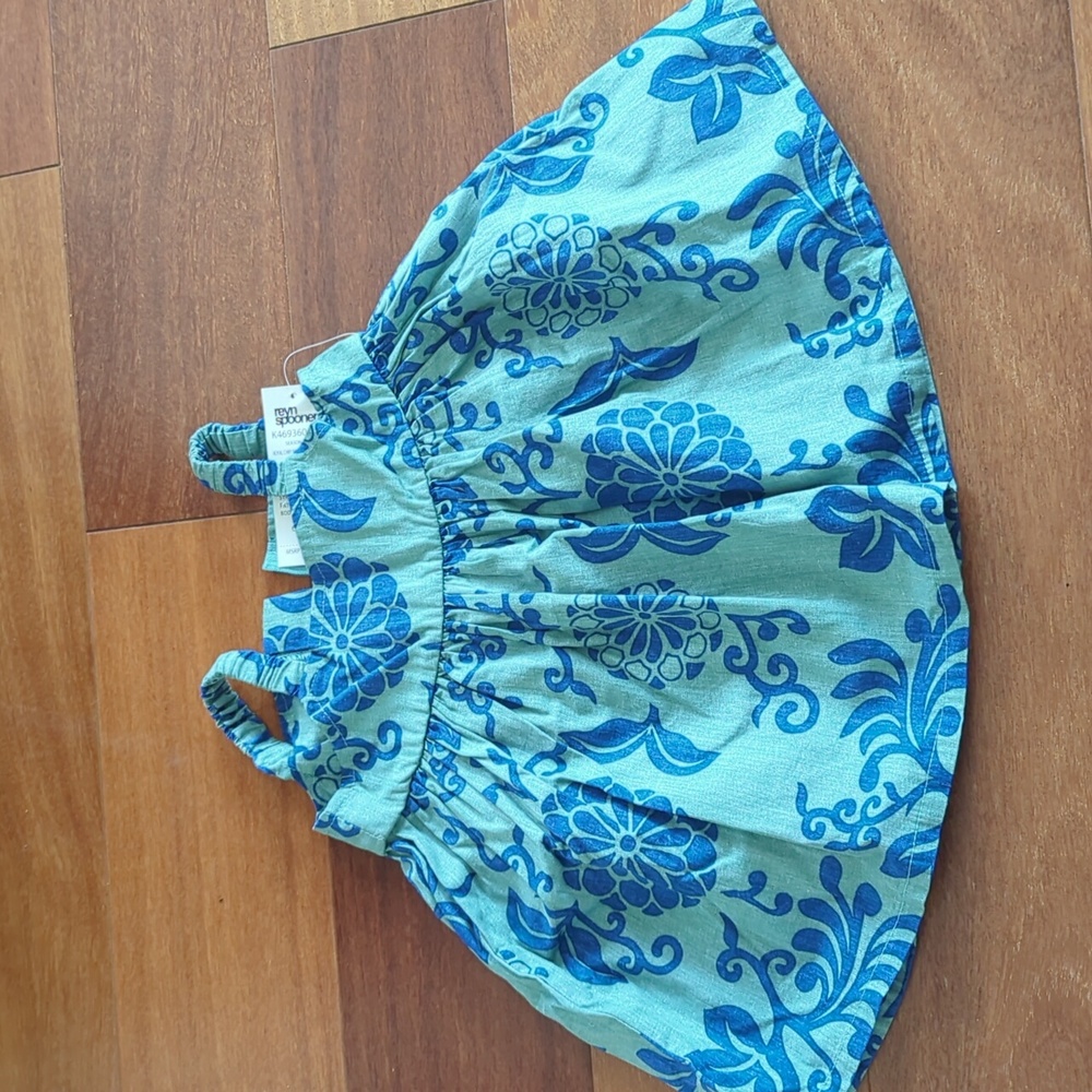 NWT Reyn Spooner Aloha Print Dress and Bloomers 6/12M